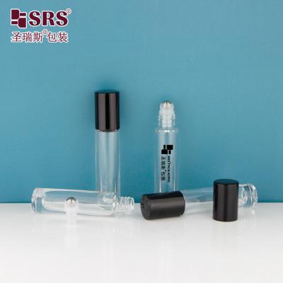 China GB1-5ML Bolas de aço de vidro transparente de fundo grosso para aplicador de garrafas de perfume à venda