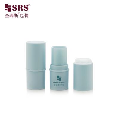 China D051 6g Customization Light Baby Blue Cute Pocket Size Portable Plastic Fragrance Stick Tube Bottle for sale