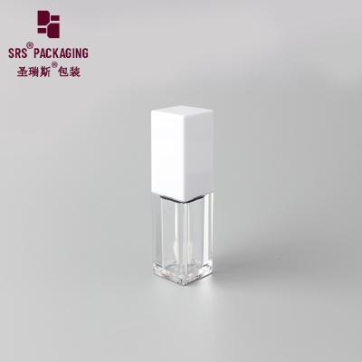 China 7 ml klares, transparentes Injektionsmaterial aus Kunststoff zur Hautpflege Mini-Lipgloss-Rohr zu verkaufen