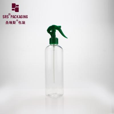 Chine expédition rapide pulvérisateur vide en plastique transparent avec pompe verte 250 ml biberon à vendre