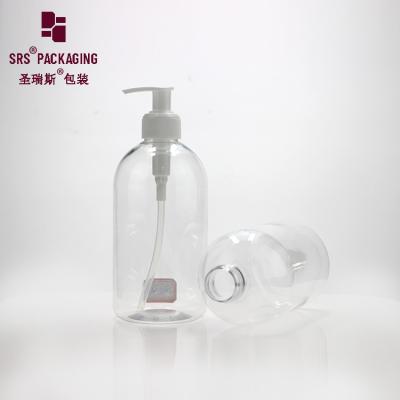 Cina Disinfettante Daily Life boston con forma rotonda bottiglia di lozione PET di 500 ml di plastica in vendita