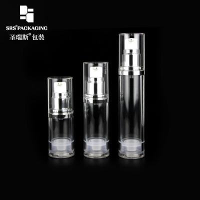 China AS frasco vazio de plástico sem ar de 15 ml, 30 ml e 50 ml, cosmético à venda