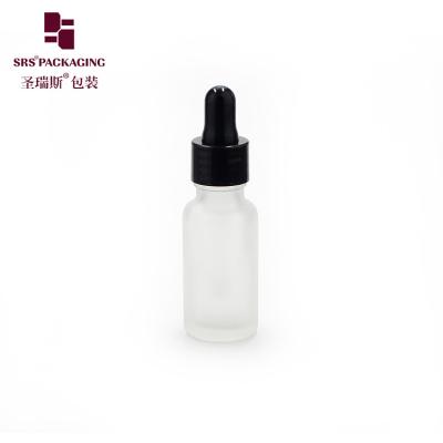 China cosmetische verpakking zonder lekdruppel essentiële olie lege groene glazen fles Te koop