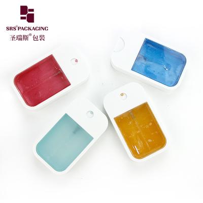 China 40ml square plastic popular empty wholesale face mist spray bottle for sale