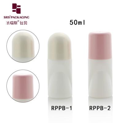 China 50 ml PCR Custom Color Factory Manufacturer Hair Serum lege rol op deodorantflessen Te koop