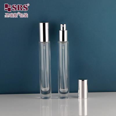 China Round Thick Wall Perfume Fragrance Empty Glass Spray Bottle 10ml for sale