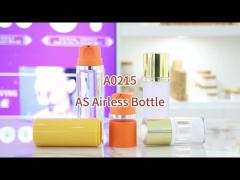 A0215 AS Plastic Airless Lotion Pump Bottle High Quality