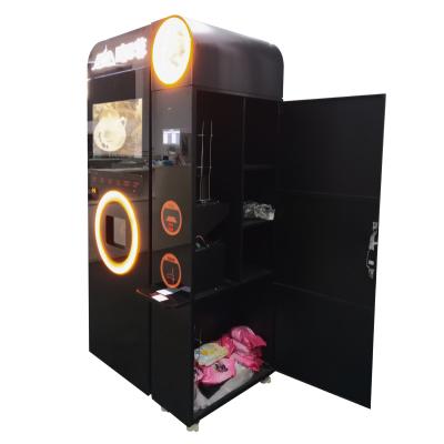 China Popular selling metal spraying plastics+Stalinite JAVA18-1008 mobile coffee robot coffee machine vending machine for sale