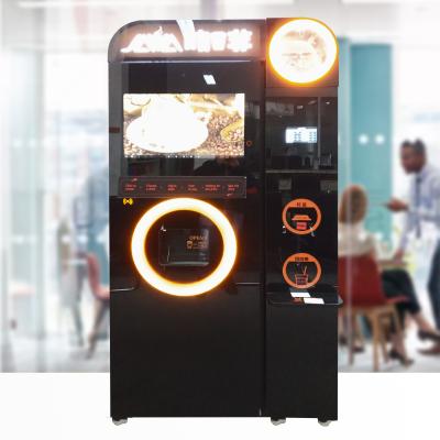 China Metal Spraying Plastics+Stalinite Bean To Cup Full Automatic Coffee Vending Machine Robot Coffee Vending Machine for sale