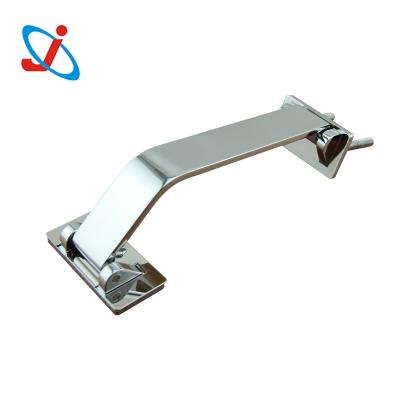 China Contemporary Factory Wholesale Silver Chrome Headrest Hinge 90-180 Degree Metal Folding high-quality Sofa Bed Hinge for sale