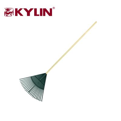 China Plastic Rake Best Garden Lawn Rake Price Made in China for sale