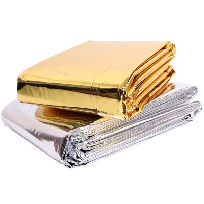 China Outdoor Camping Hiking Travel OT20 130*210cm Designed for Outdoors, Survival, First Aid, Safe Emergency Mylar Thermal Blankets for sale