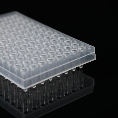 China Professional Pure Polypropylene Factory 96 ACP Tube Stripe Well Frames Microplate 96 Good Finish for sale