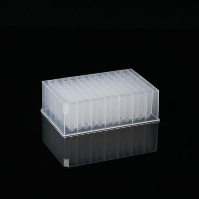 China PP Laboratory 96 Dish Microplate White Transparent Well Deep Hole Round Dishes for sale