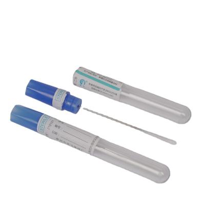 China Urethral Sampling Cotton Swabs Sampler PP/PS With Wooden Stick Medical Disposable Sterile Swab For Male for sale