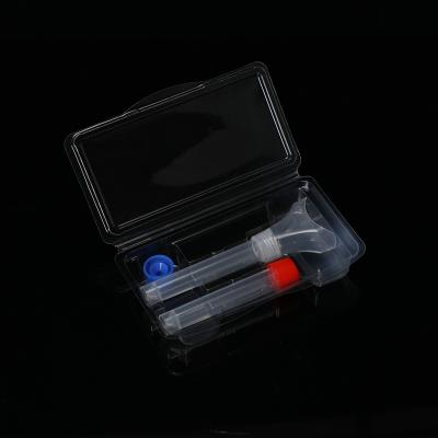 China Hot Sale PE Factory Direct Saliva Collector Medical Use Collectors Tube Drug for sale