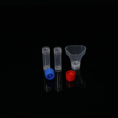 China Best quality 5ml single PE hose saliva collector doa complete sample set collection for sale