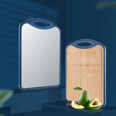 China Sustainable Bamboo Cutting Board Custom Double Sided Bamboo Cutting Board Wholesale Cutting Board Manufacturers for sale