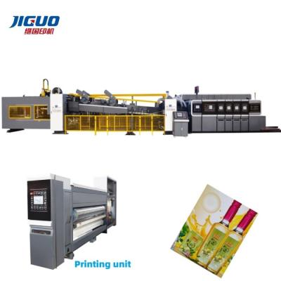 Κίνα High Speed Flexo Printing And Slotting And Die Cutting Machine For Corrugated Box προς πώληση