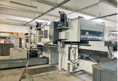 China High Pressure Die Cutting Machine For Thinnest 80 G/M2 Paper 600 Tons zu verkaufen