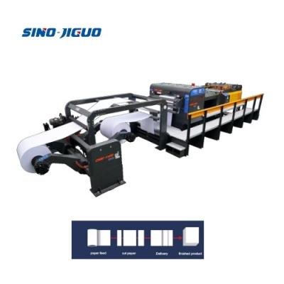 China White Paper Roll Rotary Cutting Machine With Cutting Accuracy ±0.5mm L 1000mm ±0.1% L≥1000mm zu verkaufen