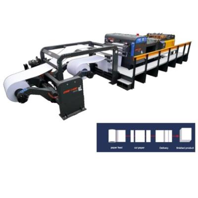 China Used Paper Cutter Machine With Servo Driven Max Reel Diameter 1800mm en venta