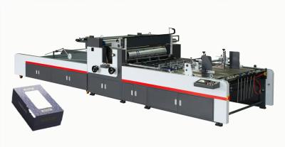 China SINO JIGUO TC-1250A Automatic Windows Patching Machine,Max. Filmgrootte 960*420mm, Min. Filmgrootte:30*40mm, Karton:150-1500g/m gegolfde Ppaer:≤ 5mm Te koop