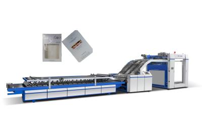 China FMZ-1450 Automatic Flute Laminating Machine，Max laminating size：1450mm×1250mm，Min laminating size：400mm×400mm，Surface paper gram weight：150-600 g/m2 for sale