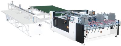 China 1650x1060mm halb automatische Ordner Gluer-Maschinen-gewölbter Karton-Kasten zu verkaufen