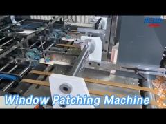 Paper Carton Window Patching Machine Pasting 11000s/H 100 × 100mm