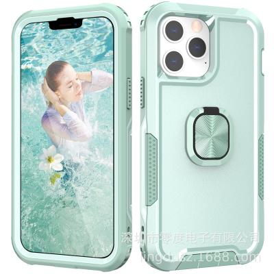 China Latest Shockproof Magnetic Phone Case Silicone Camera Lens Protector Phone Case Anti Scratch Shockproof For iPhone 13 12 11 pro for sale