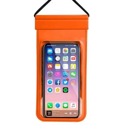 China Phone IPX8 Pocket Waterproof Shockproof Universal Leather Waterproof Bag Transparent Mobile Phone Case For Iphone 13 pro case for sale