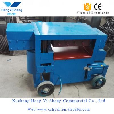 China Factory scrap steel bar straightening cutter MY5-12, automatic scrap wire straightener and cutting machine for sale