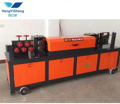 China Factory steel wire hydraulic straightener and cutter, rebar straightening and cutting machine for sale