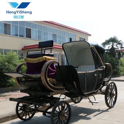 China Wedding Horse Carriage Luxury Wedding Coach With Factory Price for sale