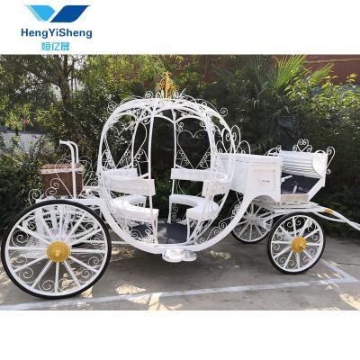 China Wedding Wedding Horse Carriage Manufacturer /Electric Pumpkin Cinderella Horse Carriage for sale