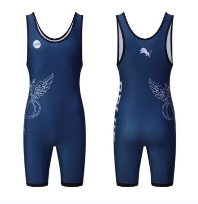 China Custom wholesale activity sublimation youth sports wrestling singlet for men for sale