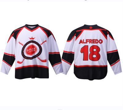 China Shirts & Tops Dblue New Design Hockey Apparel Practice Cheap High Quality Custom Made Shirts And Tops Sportswear Ice Hockey Wear for sale