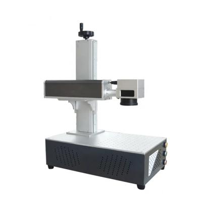 China Laser Marking Metal Stainless Steel Plate 20W Small Laser Nameplate Marking Machine Manufacturers for sale