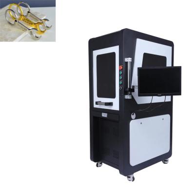 China Full-enclosed laser marking machine for glass bottle UV laser machine crystal laser engraving machine for sale