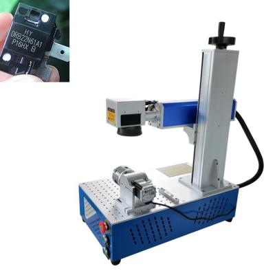 China Deep Marking Fiber Laser Portable Laser Machine Rotary Laser Engraver en venta