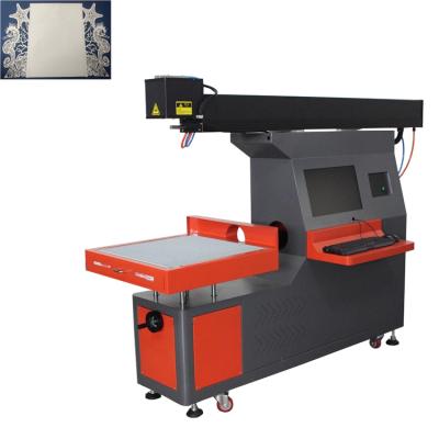 China 450*450mm 500*500mm 600*600mm Water Cooled Laser Engraving Wood Plate Machine CO2 Laser Engraving Machine Price for sale