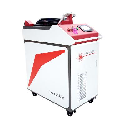 China Hotels Mold Repair Fiber Laser Welding Machine Hand Spot Laser Welding Machine 1000W Aluminum Metal Welding RECI Laser Source for sale