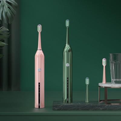 China ABS D3 100 Days Battery Life IPX8 Waterproof Electric Toothbrush Manufacturer 5 Silent Bamboo Modes for sale