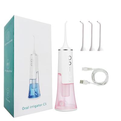 China Outdoor Portable Dental Oral Electronic Teeth Flosser Water Flosser Dental Oral Irrigator Water Flosser for sale