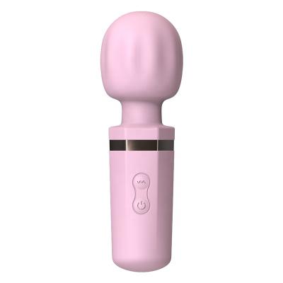 China 8 Speeds + 20 Vibrations Valleymoon 7008 Best Strongest Rechargeable Cat Clit Wand Homemade Quiet Vibrators for sale