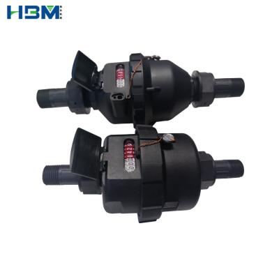 China Residential/commercial/industial volumetric water meters for clod dn32mm plastic black material high quality water for sale