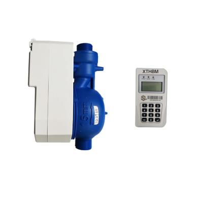 China New Type Long Life DN15-25mm Water Meter Keypad STS Prepaid Water Meter for sale