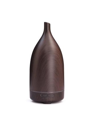 China 100ml Household Ultrasonic Oil Diffuser Wooden Grain Humidifier Aroma Humidifier Scent Fragrance Diffuser for sale