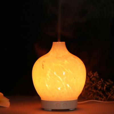 China 2021 OEM 100ML 3D Glass Aroma Essential Oil Diffuser Outdoor Hot Selling Ultrasonic Humidifier for sale